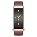 Original Huawei Band B6 FDS-B19 1.53 inch AMOLED Screen IP57 Waterproof Smart Bluetooth Earphone Wristband Bracelet, Fashion Version, Support Heart Rate Monitor / Information Reminder / Sleep Monitor (Mocha Brown)
