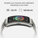 Original Huawei Band B6 FDS-B19 1.53 inch AMOLED Screen IP57 Waterproof Smart Bluetooth Earphone Wristband Bracelet, Fashion Version, Support Heart Rate Monitor / Information Reminder / Sleep Monitor (Camellia Brown)