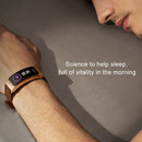Original Huawei Band B6 FDS-B19 1.53 inch AMOLED Screen IP57 Waterproof Smart Bluetooth Earphone Wristband Bracelet, Fashion Version, Support Heart Rate Monitor / Information Reminder / Sleep Monitor (Mocha Brown)