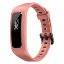 Original Huawei Band 4e 0.5 inch PMOLED Screen 5ATM Waterproof Smart Wristband Bracelet, Vitality Version, Support Basketball Sport Data Monitor / Information Reminder / Sleep Monitor (Pink)