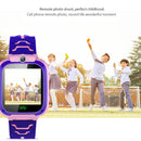 Q12B 1.44 inch Color Screen Smartwatch for Children, Support LBS Positioning / Two-way Dialing / One-key First-aid / Voice Monitoring / Setracker APP (Blue)