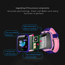 Q12B 1.44 inch Color Screen Smartwatch for Children, Support LBS Positioning / Two-way Dialing / One-key First-aid / Voice Monitoring / Setracker APP (Yellow)