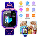 Q12 1.44 inch Color Screen Smartwatch for Children, Not Waterproof, Support LBS Positioning / Two-way Dialing / SOS / Voice Monitoring / Setracker APP (Blue)