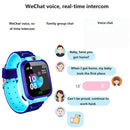 Q12 1.44 inch Color Screen Smartwatch for Children, Not Waterproof, Support LBS Positioning / Two-way Dialing / SOS / Voice Monitoring / Setracker APP (Blue)