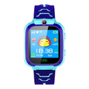 Q12 1.44 inch Color Screen Smartwatch for Children, Not Waterproof, Support LBS Positioning / Two-way Dialing / SOS / Voice Monitoring / Setracker APP (Blue)