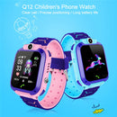 Q12 1.44 inch Color Screen Smartwatch for Children, Not Waterproof, Support LBS Positioning / Two-way Dialing / SOS / Voice Monitoring / Setracker APP (Blue)