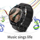 V9 3G+32G 1.6 inch IPS Screen IP67 Life Waterproof 4G Smart Watch, Support Heart Rate Monitoring / Message Notification / Phone Call / Dual Cameras (Black)