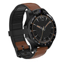 V9 3G+32G 1.6 inch IPS Screen IP67 Life Waterproof 4G Smart Watch, Support Heart Rate Monitoring / Message Notification / Phone Call / Dual Cameras (Brown)