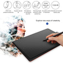 CTL-472 2540LPI Professional Art USB Graphics Drawing Tablet for Windows / Mac OS, with Pressure Sensitive Pen