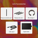 CTL-472 2540LPI Professional Art USB Graphics Drawing Tablet for Windows / Mac OS, with Pressure Sensitive Pen