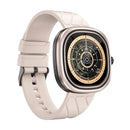 [HK Warehouse] DOOGEE DG Ares 1.32 inch LCD Screen Smart Watch, 3ATM Waterproof, Support 24 Sports Modes / Heart Rate & Blood Oxygen Monitoring(Rose Gold)