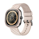 [HK Warehouse] DOOGEE DG Ares 1.32 inch LCD Screen Smart Watch, 3ATM Waterproof, Support 24 Sports Modes / Heart Rate & Blood Oxygen Monitoring(Rose Gold)