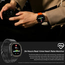 DOOGEE DG Ares 1.32 inch LCD Screen Smart Watch, 3ATM Waterproof, Support 24 Sports Modes / Heart Rate & Blood Oxygen Monitoring(Black)