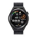 HUAWEI WATCH GT Runner Smart Watch 46mm Silicone Wristband, 1.43 inch AMOLED Screen, Support Suspended External Antenna / GPS / 14-days Battery Life / NFC(Black)