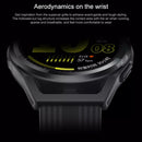 HUAWEI WATCH GT Runner Smart Watch 46mm Silicone Wristband, 1.43 inch AMOLED Screen, Support Suspended External Antenna / GPS / 14-days Battery Life / NFC(Grey)