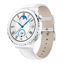 HUAWEI WATCH GT 3 Pro Ceramics Smart Watch 43mm Genuine Leather Wristband, 1.32 inch AMOLED Screen, Support ECG / GPS / 7-days Battery Life