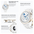 HUAWEI WATCH GT 3 Pro Ceramics Smart Watch 43mm Ceramics Wristband, 1.32 inch AMOLED Screen, Support ECG / GPS / 7-days Battery Life