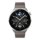 HUAWEI WATCH GT 3 Pro Titanium Smart Watch 46mm Genuine Leather Wristband, 1.43 inch AMOLED Screen, Support ECG / GPS / 14-days Battery Life(Grey)