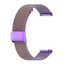 18mm Metal Mesh Wrist Strap Watch Band for Fossil Female Sport / Charter HR / Gen 4 Q Venture HR (Colour)