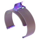 18mm Metal Mesh Wrist Strap Watch Band for Fossil Female Sport / Charter HR / Gen 4 Q Venture HR (Colour)