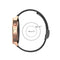 18mm Metal Mesh Wrist Strap Watch Band for Fossil Female Sport / Charter HR / Gen 4 Q Venture HR (Rose Gold)
