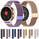 18mm Metal Mesh Wrist Strap Watch Band for Fossil Female Sport / Charter HR / Gen 4 Q Venture HR(Silver)