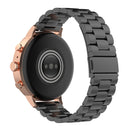 18mm Steel Wrist Strap Watch Band for Fossil Female Sport / Charter HR / Gen 4 Q Venture HR(Black)