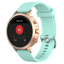 18mm Texture Silicone Wrist Strap Watch Band for Fossil Female Sport / Charter HR / Gen 4 Q Venture HR (Green)