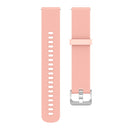 18mm Texture Silicone Wrist Strap Watch Band for Fossil Female Sport / Charter HR / Gen 4 Q Venture HR (Khaki)