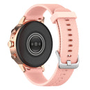 18mm Texture Silicone Wrist Strap Watch Band for Fossil Female Sport / Charter HR / Gen 4 Q Venture HR (Khaki)