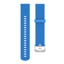 18mm Texture Silicone Wrist Strap Watch Band for Fossil Female Sport / Charter HR / Gen 4 Q Venture HR (Sky Blue)