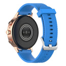 18mm Texture Silicone Wrist Strap Watch Band for Fossil Female Sport / Charter HR / Gen 4 Q Venture HR (Sky Blue)