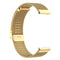 22mm Metal Mesh Wrist Strap Watch Band for Fossil Gen 5 Carlyle / Gen 5 Julianna / Gen 5 Garrett / Gen 5 Carlyle HR (Gold)