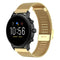 22mm Metal Mesh Wrist Strap Watch Band for Fossil Gen 5 Carlyle / Gen 5 Julianna / Gen 5 Garrett / Gen 5 Carlyle HR (Gold)