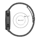 22mm Steel Wrist Strap Watch Band for Fossil Hybrid Smartwatch HR, Male Gen 4 Explorist HR / Male Sport(Silver)