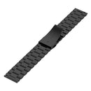 22mm Steel Wrist Strap Watch Band for Fossil Gen 5 Carlyle, Gen 5 Julianna, Gen 5 Garrett, Gen 5 Carlyle HR(Black)