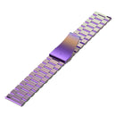 22mm Steel Wrist Strap Watch Band for Fossil Gen 5 Carlyle, Gen 5 Julianna, Gen 5 Garrett, Gen 5 Carlyle HR (Colour)