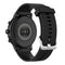 22mm Texture Silicone Wrist Strap Watch Band for Fossil Gen 5 Carlyle, Gen 5 Julianna, Gen 5 Garrett, Gen 5 Carlyle HR(Black)