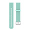 22mm Texture Silicone Wrist Strap Watch Band for Fossil Gen 5 Carlyle, Gen 5 Julianna, Gen 5 Garrett, Gen 5 Carlyle HR (Green)