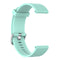 22mm Texture Silicone Wrist Strap Watch Band for Fossil Gen 5 Carlyle, Gen 5 Julianna, Gen 5 Garrett, Gen 5 Carlyle HR (Green)