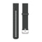 22mm Texture Silicone Wrist Strap Watch Band for Fossil Gen 5 Carlyle, Gen 5 Julianna, Gen 5 Garrett, Gen 5 Carlyle HR (Grey)