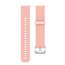 22mm Texture Silicone Wrist Strap Watch Band for Fossil Gen 5 Carlyle, Gen 5 Julianna, Gen 5 Garrett, Gen 5 Carlyle HR(Pink)