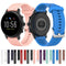 22mm Texture Silicone Wrist Strap Watch Band for Fossil Gen 5 Carlyle, Gen 5 Julianna, Gen 5 Garrett, Gen 5 Carlyle HR(Black)