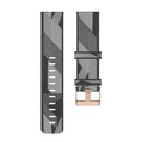 23mm Stripe Weave Nylon Wrist Strap Watch Band for Fitbit Versa 2, Fitbit Versa, Fitbit Versa Lite, Fitbit Blaze(Grey)