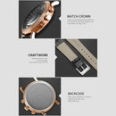422 YAZOLE Men Fashion Business Leather Band Quartz Wrist Watch(Coffee+ Black)