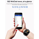 Y68 1.3 inch IPS Screen Smart Watch, IP67 Waterproof, Support Heart Rate Monitoring / Blood Pressure Monitoring / Sedentary Reminder / Sleep Monitoring (Silver+Black)