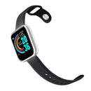 Y68 1.3 inch IPS Screen Smart Watch, IP67 Waterproof, Support Heart Rate Monitoring / Blood Pressure Monitoring / Sedentary Reminder / Sleep Monitoring (Silver+Black)