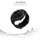 Y1 Round Nano SIM Card Fitness Tracker Smartband Smart Watch, with Whatsapp Facebook, Support Pedometer / Sleep Monitor / Music Control / Remote Camera / Sedentary Reminder(Black)