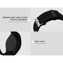 Y1 Round Nano SIM Card Fitness Tracker Smartband Smart Watch, with Whatsapp Facebook, Support Pedometer / Sleep Monitor / Music Control / Remote Camera / Sedentary Reminder(Black)