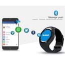Y1 Round Nano SIM Card Fitness Tracker Smartband Smart Watch, with Whatsapp Facebook, Support Pedometer / Sleep Monitor / Music Control / Remote Camera / Sedentary Reminder(Black)